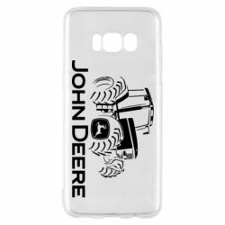 Чехол из раздела Автомобилистам John Deere Logo, Tractor для Samsung S8 - FATLINE Чехол из раздела Автомобилистам John Deere Logo, Tractor для Samsung S8