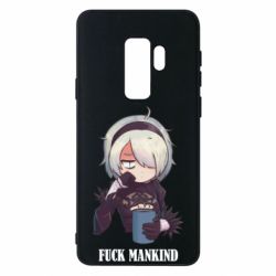 Чехол из раздела NieR: Automata Nier. Fuck Mankind для Samsung S9+ - FATLINE Чехол из раздела NieR: Automata Nier. Fuck Mankind для Samsung S9+