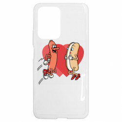 Чехол из раздела Фастфуд Hot dog love для Xiaomi 11T - FATLINE Чехол из раздела Фастфуд Hot dog love для Xiaomi 11T