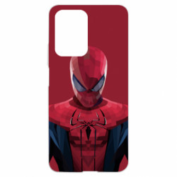 Чехол из раздела Мстители Spiderman low poly для Xiaomi 11T - FATLINE Чехол из раздела Мстители Spiderman low poly для Xiaomi 11T