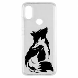 Чехол из раздела Лиса Wolf And Fox для Xiaomi Mi A2 - FATLINE Чехол из раздела Лиса Wolf And Fox для Xiaomi Mi A2
