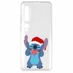 Чехол из раздела Лило и Стич Новогодний Стич для Xiaomi Mi10/10 Pro - FATLINE Чехол из раздела Лило и Стич Новогодний Стич для Xiaomi Mi10/10 Pro