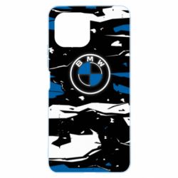 Чехол из раздела Автомобилистам BMW logo and art background для Xiaomi Mi11 Lite - FATLINE Чехол из раздела Автомобилистам BMW logo and art background для Xiaomi Mi11 Lite