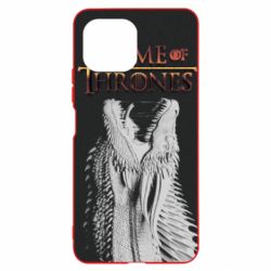 Чехол из раздела Игра престолов Gray dragon для Xiaomi Mi11 Lite - FATLINE Чехол из раздела Игра престолов Gray dragon для Xiaomi Mi11 Lite