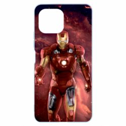 Чехол из раздела Мстители Iron Man in space для Xiaomi Mi11 Lite - FATLINE Чехол из раздела Мстители Iron Man in space для Xiaomi Mi11 Lite