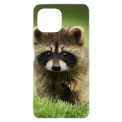 Чехол из раздела Енот Маленький енот для Xiaomi Mi11 Lite - FATLINE Чехол из раздела Енот Маленький енот для Xiaomi Mi11 Lite