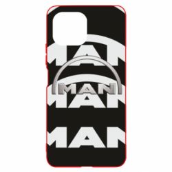 Чехол из раздела MAN MAN on black для Xiaomi Mi11 Lite - FATLINE Чехол из раздела MAN MAN on black для Xiaomi Mi11 Lite