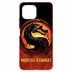Чехол из раздела Mortal Kombat Mortal kombat logo and fire для Xiaomi Mi11 Lite - FATLINE Чехол из раздела Mortal Kombat Mortal kombat logo and fire для Xiaomi Mi11 Lite