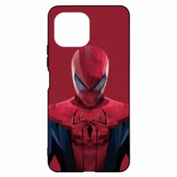 Чехол из раздела Мстители Spiderman low poly для Xiaomi Mi11 Lite - FATLINE Чехол из раздела Мстители Spiderman low poly для Xiaomi Mi11 Lite