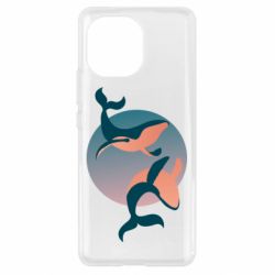 Чехол из раздела Кит Two whales для Xiaomi Mi11 - FATLINE Чехол из раздела Кит Two whales для Xiaomi Mi11