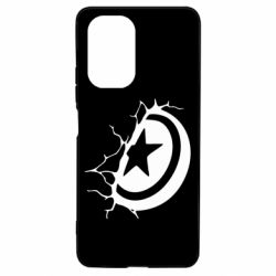 Чехол из раздела Капитан Америка Captain America shield для Xiaomi Poco F3/K40 - FATLINE Чехол из раздела Капитан Америка Captain America shield для Xiaomi Poco F3/K40