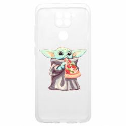 Чехол из раздела Пицца Baby Yoda eats pizza для Xiaomi Poco M3 - FATLINE Чехол из раздела Пицца Baby Yoda eats pizza для Xiaomi Poco M3
