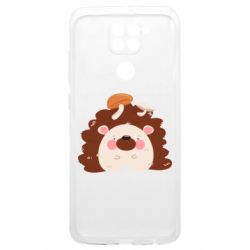 Чехол из раздела Осень Hedgehog with mushrooms для Xiaomi Poco M3 - FATLINE Чехол из раздела Осень Hedgehog with mushrooms для Xiaomi Poco M3