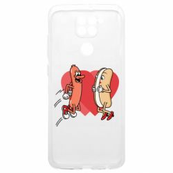 Чохол з розділу Фастфуд Hot dog love для Xiaomi Poco M3 - FATLINE Чохол з розділу Фастфуд Hot dog love для Xiaomi Poco M3