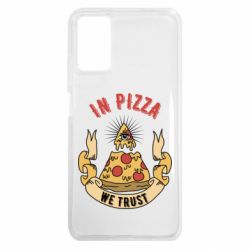 Чехол из раздела Пицца In pizza we trust для Xiaomi Poco M3 - FATLINE Чехол из раздела Пицца In pizza we trust для Xiaomi Poco M3