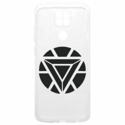 Чехол из раздела Мстители Iron Man Heart для Xiaomi Poco M3 - FATLINE Чехол из раздела Мстители Iron Man Heart для Xiaomi Poco M3