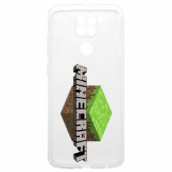 Чохол з розділу Minecraft Minecraft Land для Xiaomi Poco M3 - FATLINE Чохол з розділу Minecraft Minecraft Land для Xiaomi Poco M3