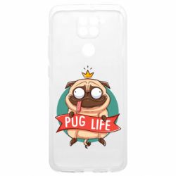 Чехол из раздела Авторские принты Мопс король для Xiaomi Poco M3 - FATLINE Чехол из раздела Авторские принты Мопс король для Xiaomi Poco M3