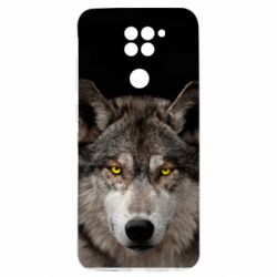 Чехол из раздела Волк Wolf with yellow eyes для Xiaomi Poco M3