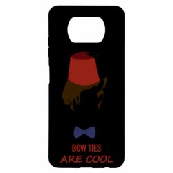 Чехол из раздела Doctor Who bow ties are cool для Xiaomi Poco X3 - FATLINE Чехол из раздела Doctor Who bow ties are cool для Xiaomi Poco X3
