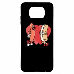Чохол з розділу Фастфуд Hot dog love для Xiaomi Poco X3 - FATLINE Чохол з розділу Фастфуд Hot dog love для Xiaomi Poco X3