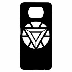 Чехол из раздела Мстители Iron Man Heart для Xiaomi Poco X3 - FATLINE Чехол из раздела Мстители Iron Man Heart для Xiaomi Poco X3