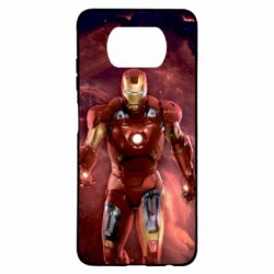 Чехол из раздела Мстители Iron Man in space для Xiaomi Poco X3 - FATLINE Чехол из раздела Мстители Iron Man in space для Xiaomi Poco X3