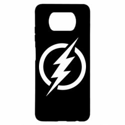 Чехол из раздела Flash Superhero logo для Xiaomi Poco X3 - FATLINE Чехол из раздела Flash Superhero logo для Xiaomi Poco X3