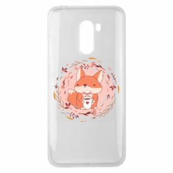 Чехол из раздела Лиса Лисёнок для Xiaomi Pocophone F1 - FATLINE Чехол из раздела Лиса Лисёнок для Xiaomi Pocophone F1