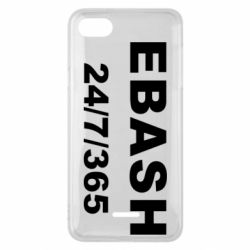 Чехол из раздела Авторские принты Ebash 24/7 для Xiaomi Redmi 6A - FATLINE Чехол из раздела Авторские принты Ebash 24/7 для Xiaomi Redmi 6A