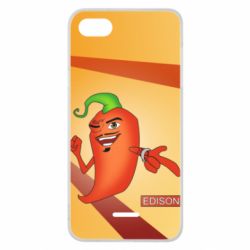 Чохол з розділу Бренди Edison Pepper для Xiaomi Redmi 6A - FATLINE Чохол з розділу Бренди Edison Pepper для Xiaomi Redmi 6A