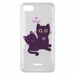 Чехол из раздела Авторские принты Кусь! для Xiaomi Redmi 6A - FATLINE Чехол из раздела Авторские принты Кусь! для Xiaomi Redmi 6A