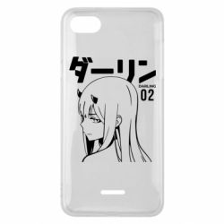 Чехол из раздела Darling in the Franxx Zero Two Girl для Xiaomi Redmi 6A - FATLINE Чехол из раздела Darling in the Franxx Zero Two Girl для Xiaomi Redmi 6A