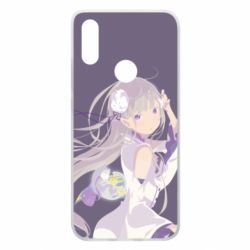 Чехол из раздела Re:Zero. Жизнь с нуля в альтернативном мире Эмилия для Xiaomi Redmi 7 - FATLINE Чехол из раздела Re:Zero. Жизнь с нуля в альтернативном мире Эмилия для Xiaomi Redmi 7