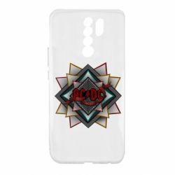 Чехол из раздела AC/DC AC/DC Art Logo для Xiaomi Redmi 9 - FATLINE Чехол из раздела AC/DC AC/DC Art Logo для Xiaomi Redmi 9