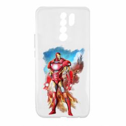 Чехол из раздела Железный человек Avengers iron man drawing для Xiaomi Redmi 9 - FATLINE Чехол из раздела Железный человек Avengers iron man drawing для Xiaomi Redmi 9