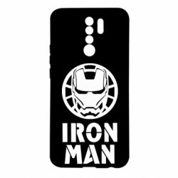 Чехол из раздела Железный человек Iron man text для Xiaomi Redmi 9 - FATLINE Чехол из раздела Железный человек Iron man text для Xiaomi Redmi 9