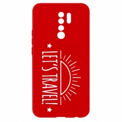 Чехол из раздела Лето Let's travel and the sun для Xiaomi Redmi 9 - FATLINE Чехол из раздела Лето Let's travel and the sun для Xiaomi Redmi 9