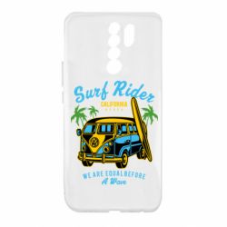 Чехол из раздела Лето Surf Rider для Xiaomi Redmi 9 - FATLINE Чехол из раздела Лето Surf Rider для Xiaomi Redmi 9