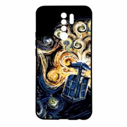 Чехол из раздела Doctor Who Van Gogh's Tardis для Xiaomi Redmi 9 - FATLINE Чехол из раздела Doctor Who Van Gogh's Tardis для Xiaomi Redmi 9