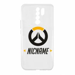 Чехол из раздела Overwatch Your Nickname Overwatch для Xiaomi Redmi 9 - FATLINE Чехол из раздела Overwatch Your Nickname Overwatch для Xiaomi Redmi 9