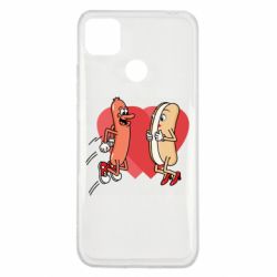 Чехол из раздела Фастфуд Hot dog love для Xiaomi Redmi 9c - FATLINE Чехол из раздела Фастфуд Hot dog love для Xiaomi Redmi 9c
