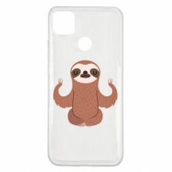 Чохол з розділу Лінивці Sloth Yogi для Xiaomi Redmi 9c - FATLINE Чохол з розділу Лінивці Sloth Yogi для Xiaomi Redmi 9c
