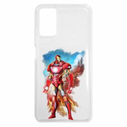 Чехол из раздела Мстители Avengers iron man drawing для Xiaomi Redmi 9T - FATLINE Чехол из раздела Мстители Avengers iron man drawing для Xiaomi Redmi 9T