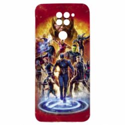 Чехол из раздела Мстители Avengers on fire для Xiaomi Redmi 9T - FATLINE Чехол из раздела Мстители Avengers on fire для Xiaomi Redmi 9T