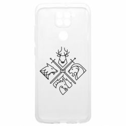 Чохол з розділу Гра престолів Game of Thrones Houses для Xiaomi Redmi 9T - FATLINE Чохол з розділу Гра престолів Game of Thrones Houses для Xiaomi Redmi 9T