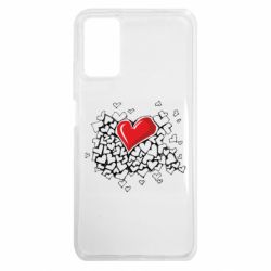 Чехол из раздела Молодоженам Heart & Love для Xiaomi Redmi 9T - FATLINE Чехол из раздела Молодоженам Heart & Love для Xiaomi Redmi 9T