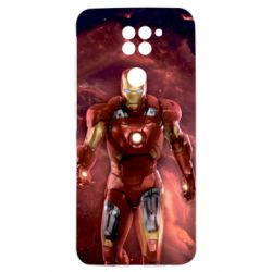 Чехол из раздела Мстители Iron Man in space для Xiaomi Redmi 9T - FATLINE Чехол из раздела Мстители Iron Man in space для Xiaomi Redmi 9T