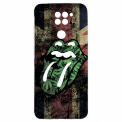 Чехол из раздела Наркоманские Lips in hemp для Xiaomi Redmi 9T - FATLINE Чехол из раздела Наркоманские Lips in hemp для Xiaomi Redmi 9T