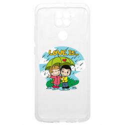 Чехол из раздела Молодоженам Love is ... in the rain для Xiaomi Redmi 9T - FATLINE Чехол из раздела Молодоженам Love is ... in the rain для Xiaomi Redmi 9T